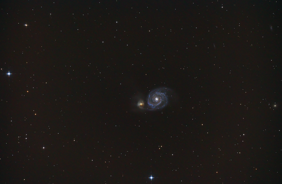 M51 - Whirlpool Galaxie