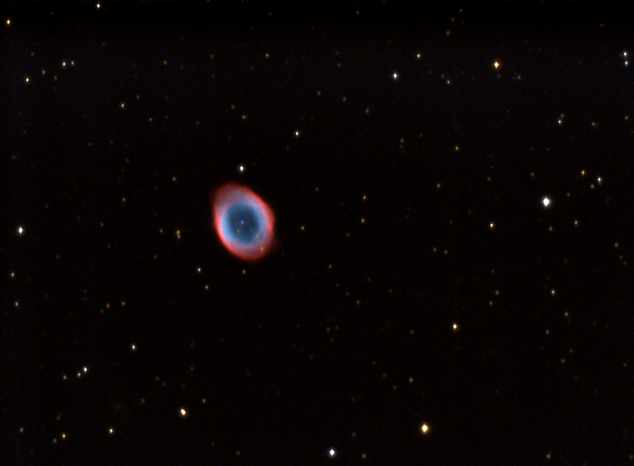 M57 - Der Ringnebel im Sternbild Leier
