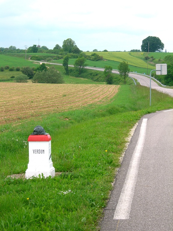 Unterwegs auf der Voie Sacree von Verdun nach Bar le Duc