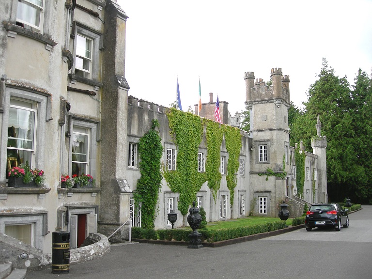 Das Ballyseede Castle war für drei Tage unsere Bleibe