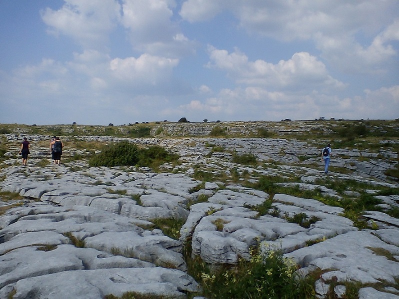 Typische Karstlandschaft der Burrens