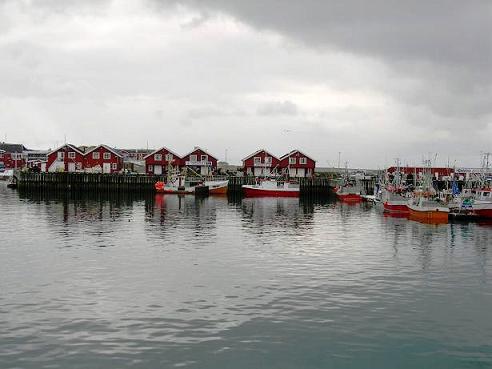 Ankunft in Bodø