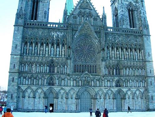Hauptportal am Nidarosdom